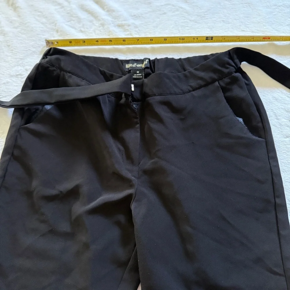 Like an Angel Black Ankle Pants